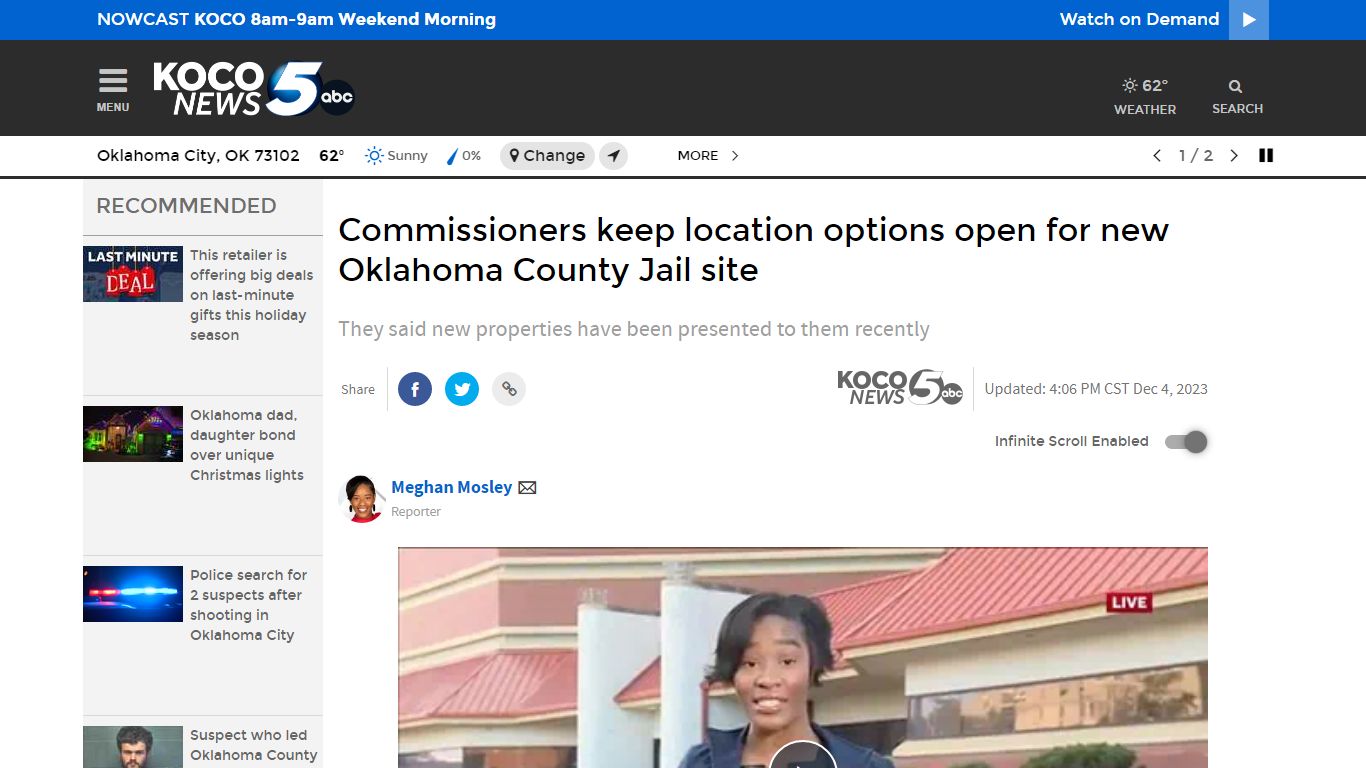 Commissioners keep location options open for Oklahoma County Jail